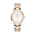 DW Iconic Link Lumine Rose Gold Watch
